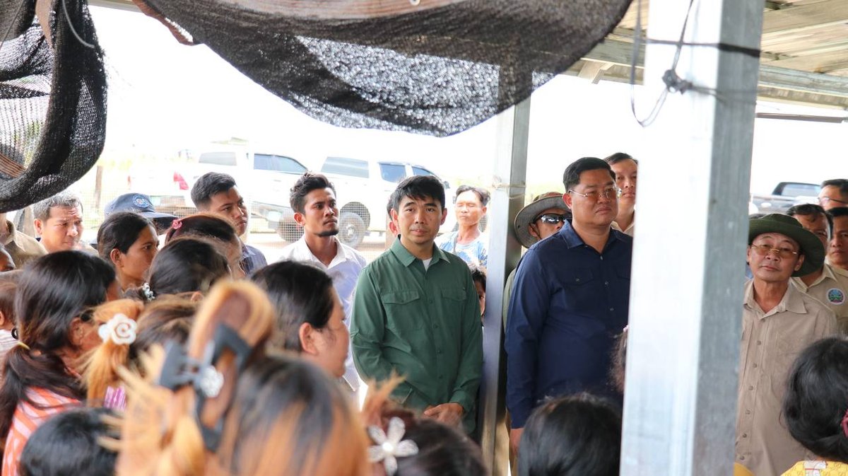 柬埔寨发展理事会考察桔井省LASED III项目进展