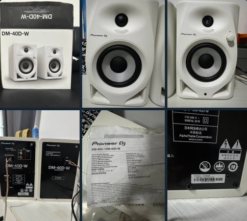 先锋DM-40D监听音响低价处理 成色极新