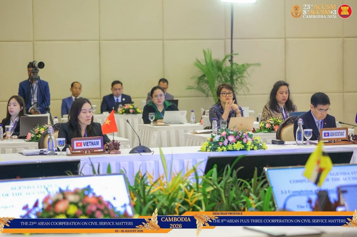 第23届东盟公务员合作会议在暹粒开幕 聚焦公共行政效能
