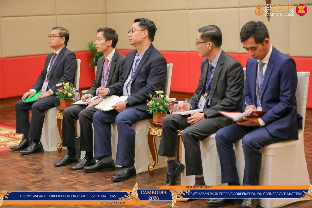 洪玛尼在暹粒会见中国公务员局代表团 探讨行政治理合作