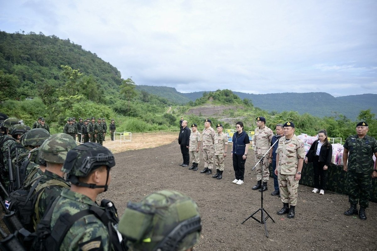 柬埔寨政府针对泰国总理未经许可进入柏威夏省领土的行为表示抗议