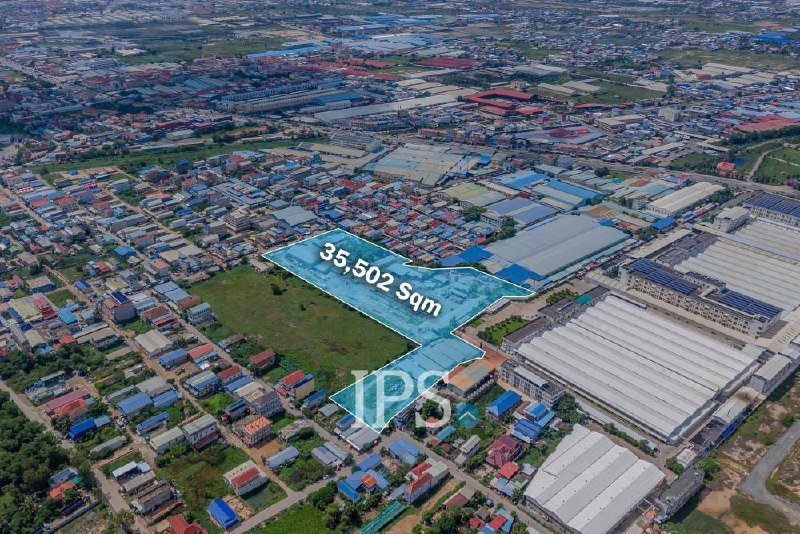 金边森速区3.5万平米土地出售 适合大型商业开发
