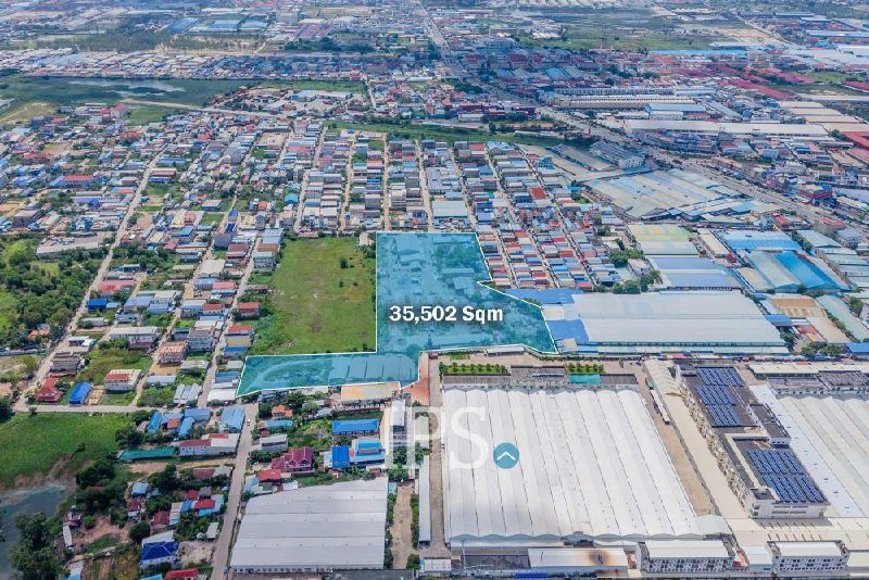 金边森速区3.5万平米土地出售 适合大型商业开发