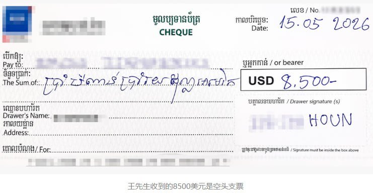 一名中国投资者在西港投资土地亏损严重,且在出售过程中遭遇空头