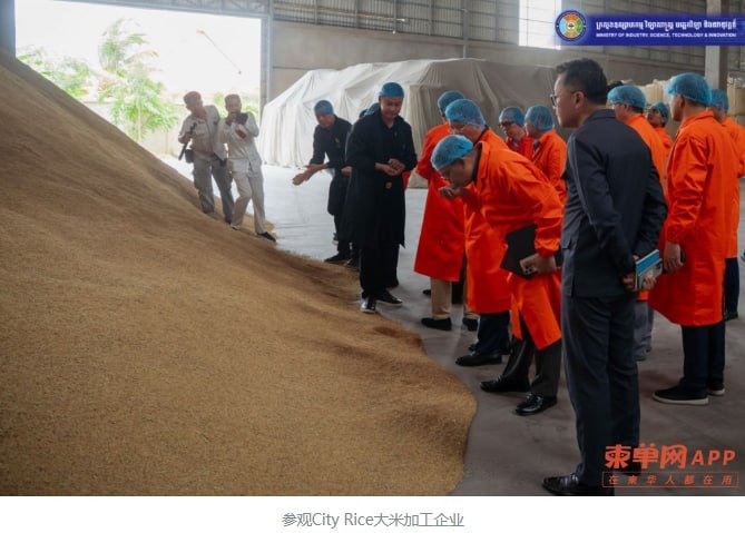 中国驻柬大使汪文斌与司法部长高乐考察马德望省,重点探讨农业加