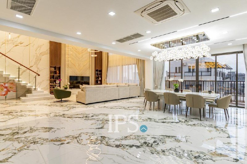 金边Embassy Residences五卧顶层公寓招租 月