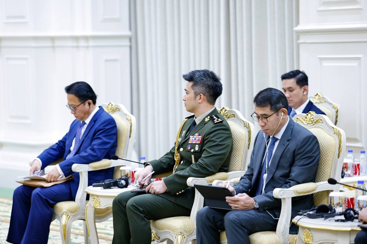 洪玛奈会见美国防部官员 讨论深化国防合作