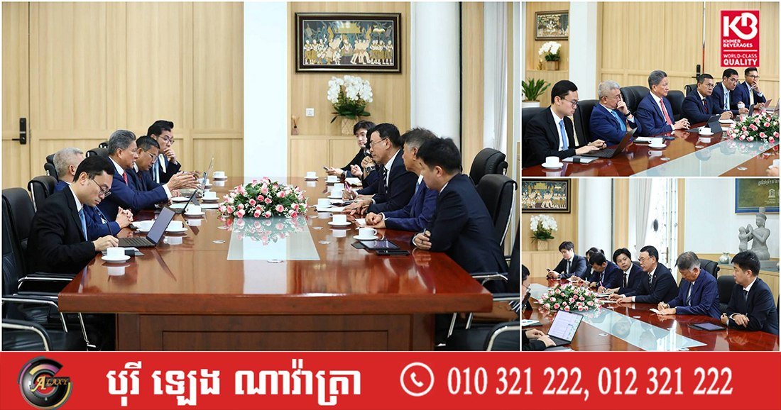孙占托会见仁川商会代表团 韩国企业拟加大在柬投资