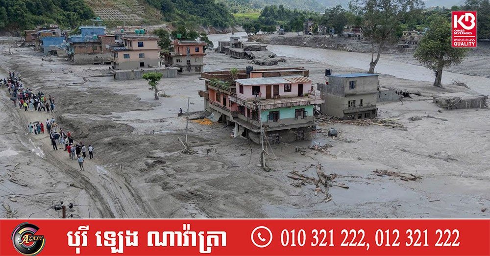 尼泊尔洪灾失踪人数近3000人 重建需50亿美元