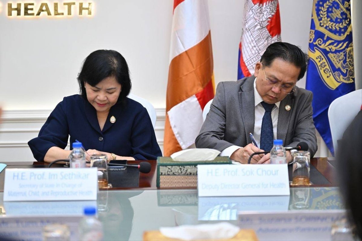 柬埔寨卫生部部长强调联合国人口基金是关键战略伙伴,双方合作项