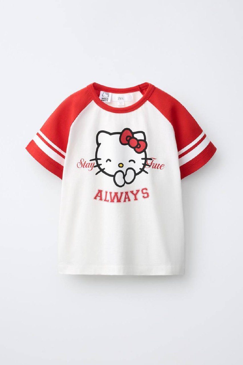 Zara柬埔寨上新Hello Kitty联名T恤 售价699
