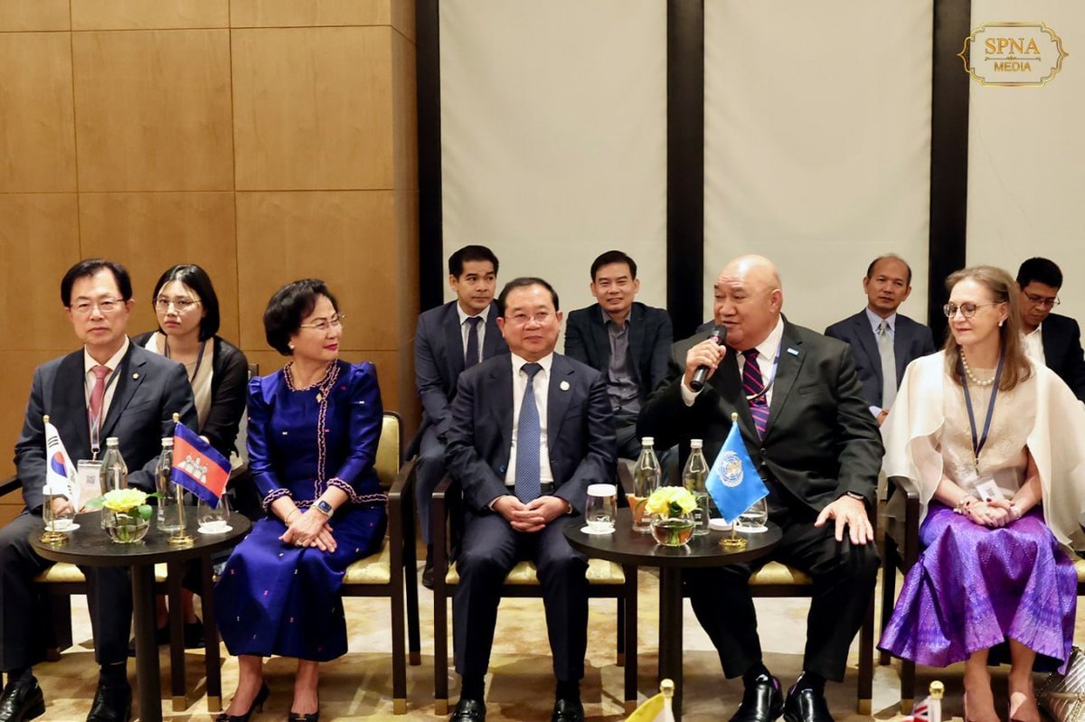 柬埔寨国会主席高度评价亚太议会卫生论坛