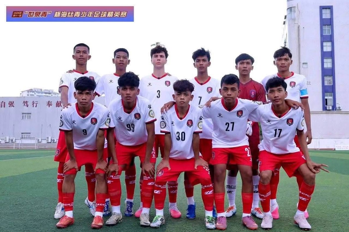 柬埔寨U15青年足球队在华夺得“丝绸之路”冠军
