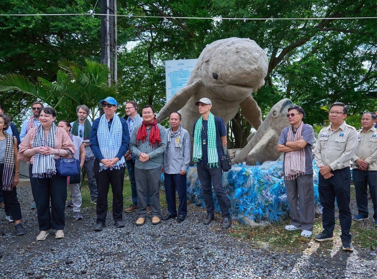 柬埔寨欧盟联手保护湄公河濒危淡水海豚