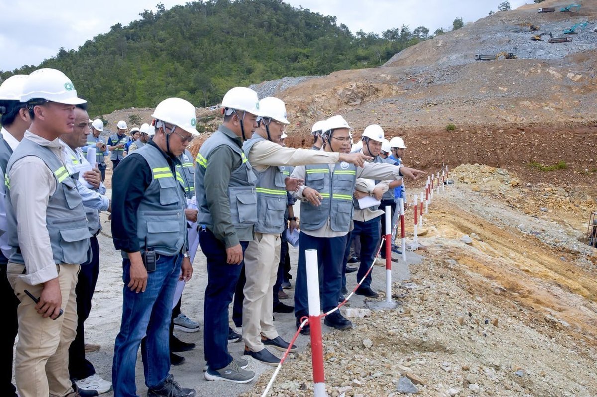 克列溪水利开发项目视察 建成后库容达1.15亿立方米