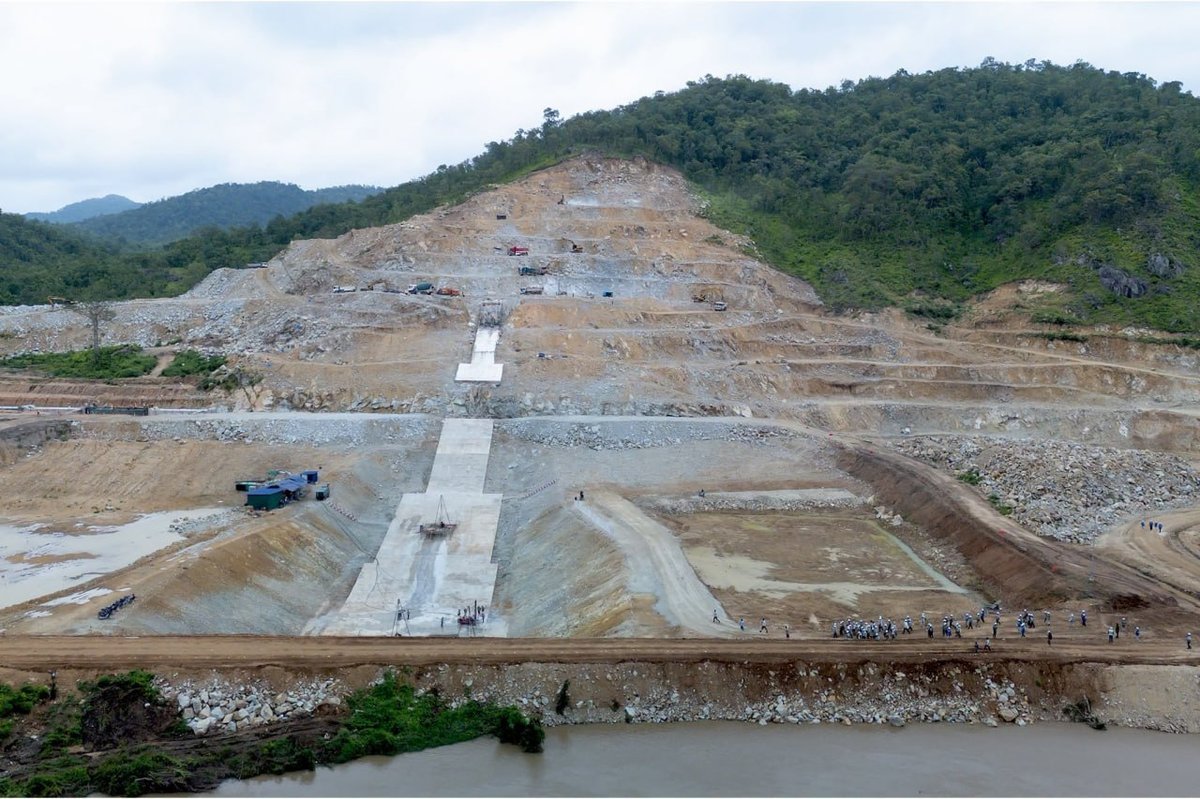 克列溪水利开发项目视察 建成后库容达1.15亿立方米