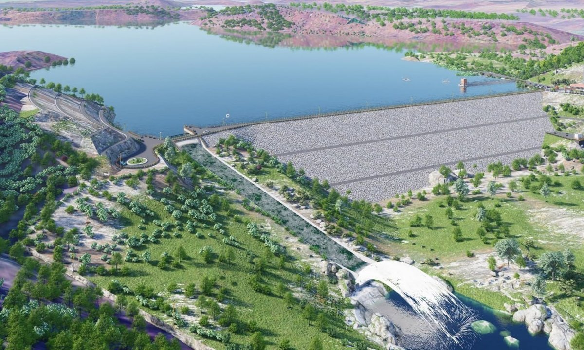 克列溪水利开发项目视察 建成后库容达1.15亿立方米