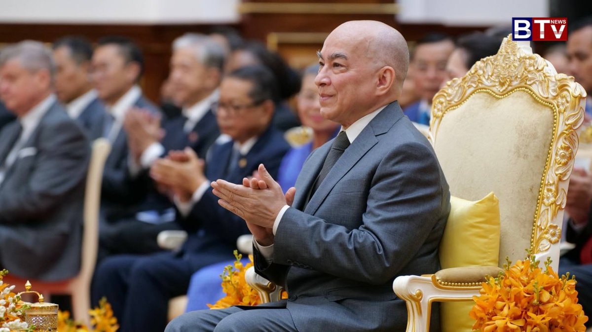 柬埔寨参议院团结大厦落成仪式现场图集