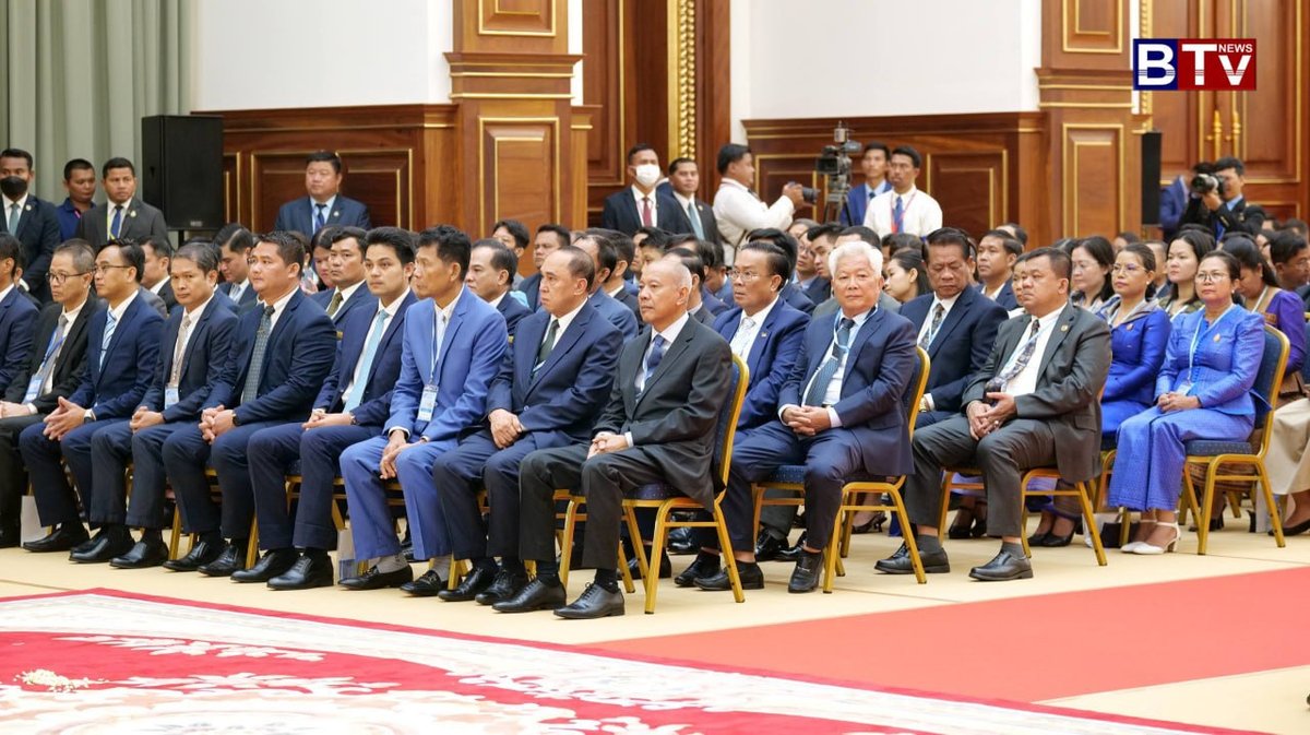 柬埔寨参议院团结大厦落成仪式现场图集