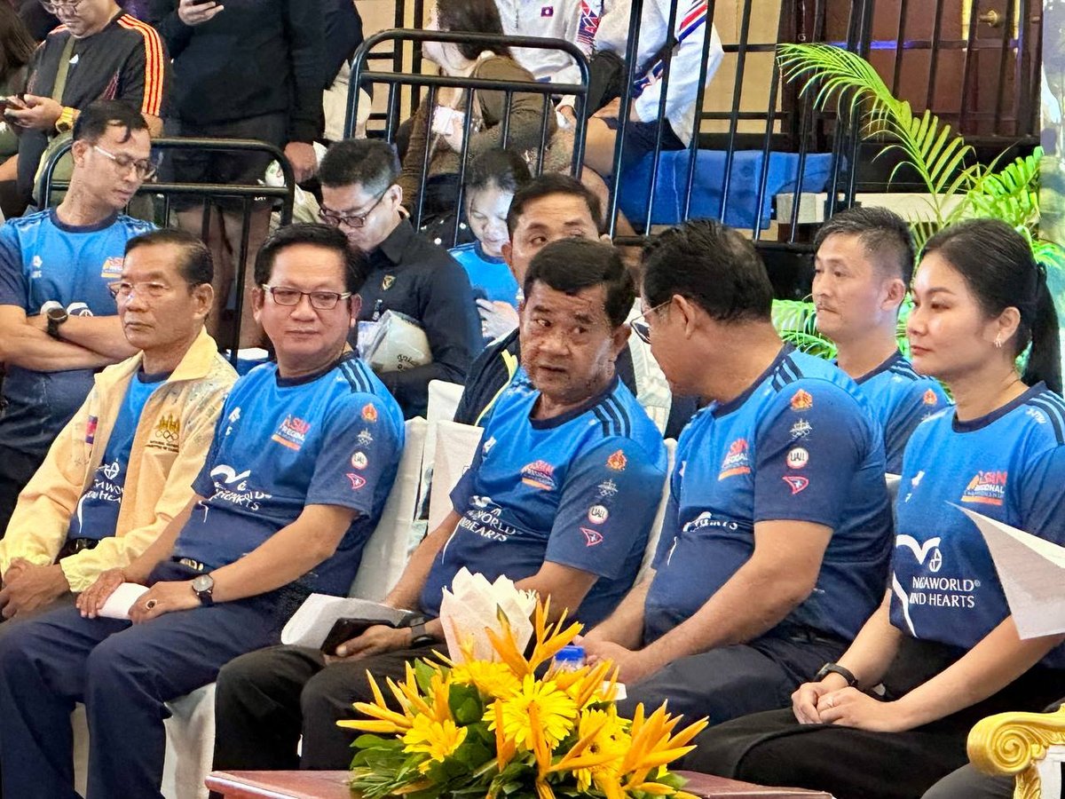 唐坤出席在暹粒举办的2026年东南亚柔术锦标赛闭幕式,赛事为