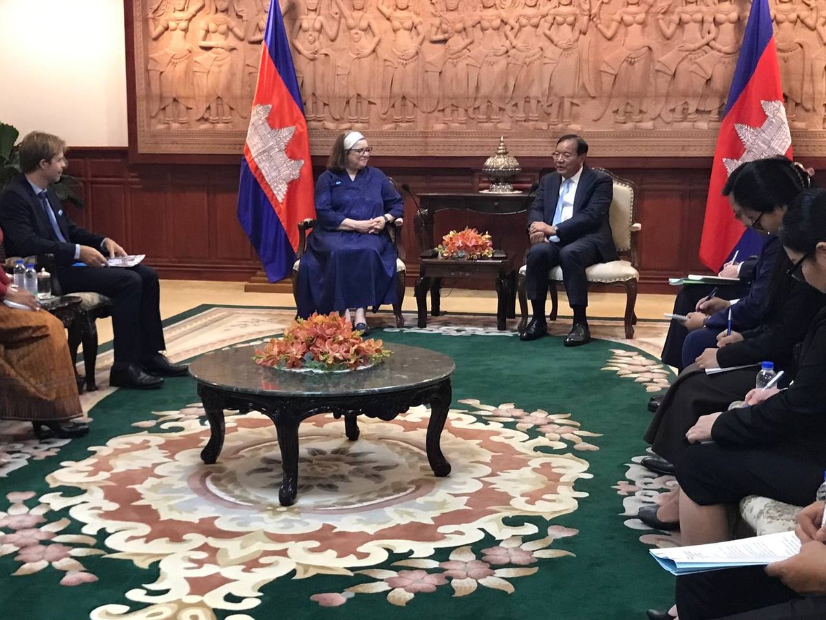 布拉索昆会见联合国儿童基金会新任代表 探讨合作