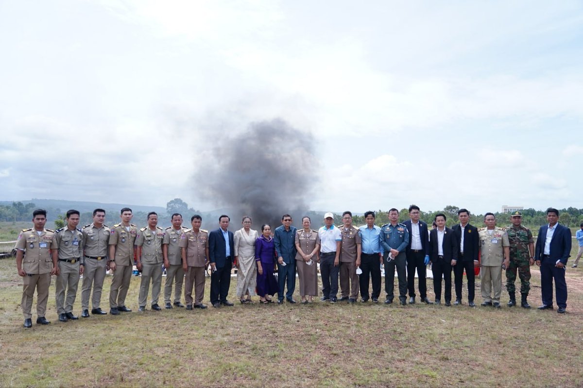 国公省当局销毁4吨毒品 持续打击毒品犯罪