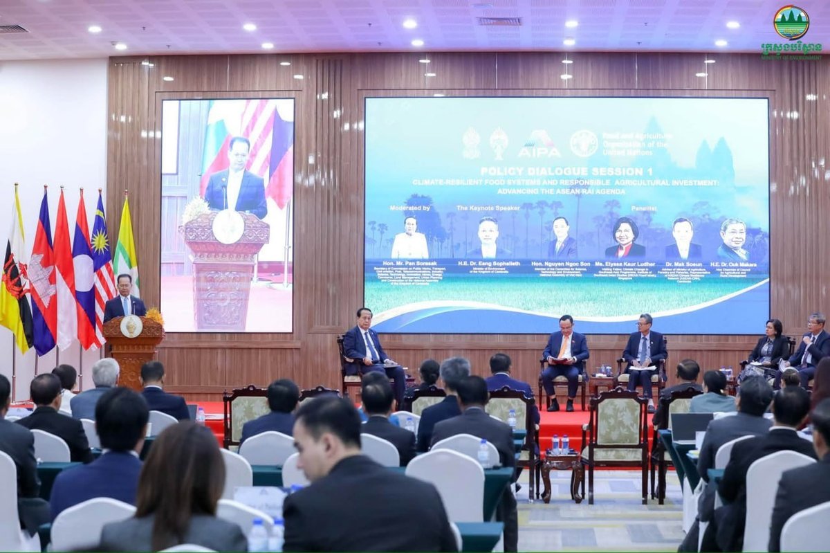 环境部长出席AIPA会议 强调气候与粮食安全