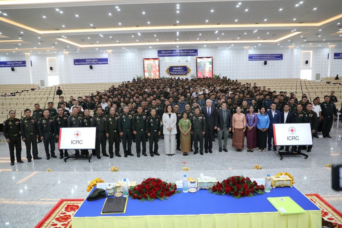 国防大学与红十字国际委员会合作培训国际人道法