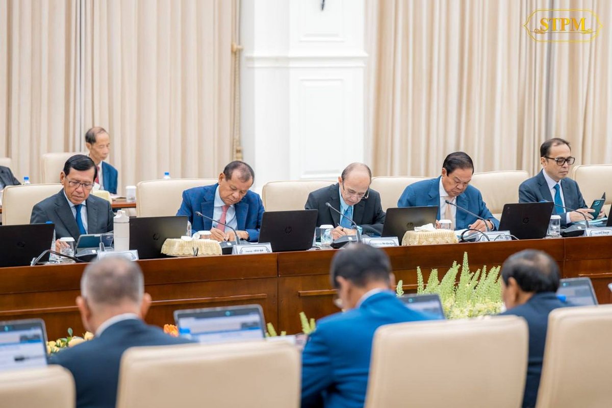 洪玛奈主持内阁会议 讨论5项国家重点议程