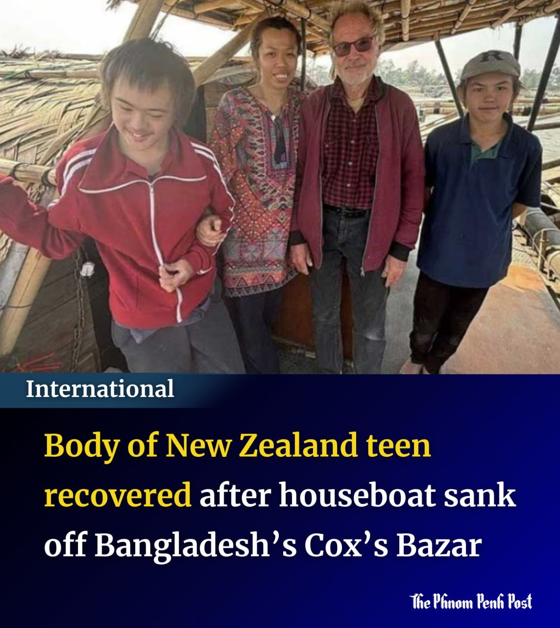 孟加拉国Cox’s Bazar海域发生一起船只沉没事故,一名