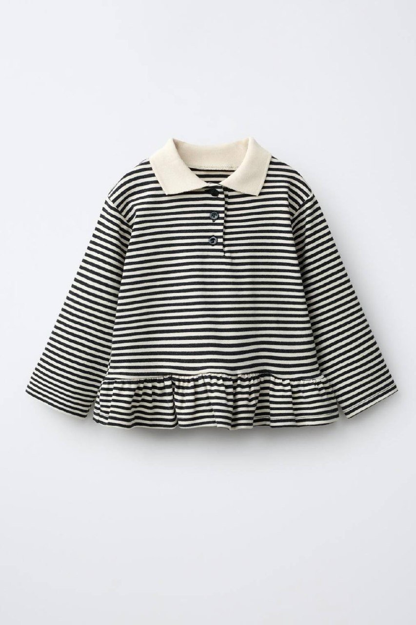 Zara新款条纹Polo衫上市 售价9.59万瑞尔