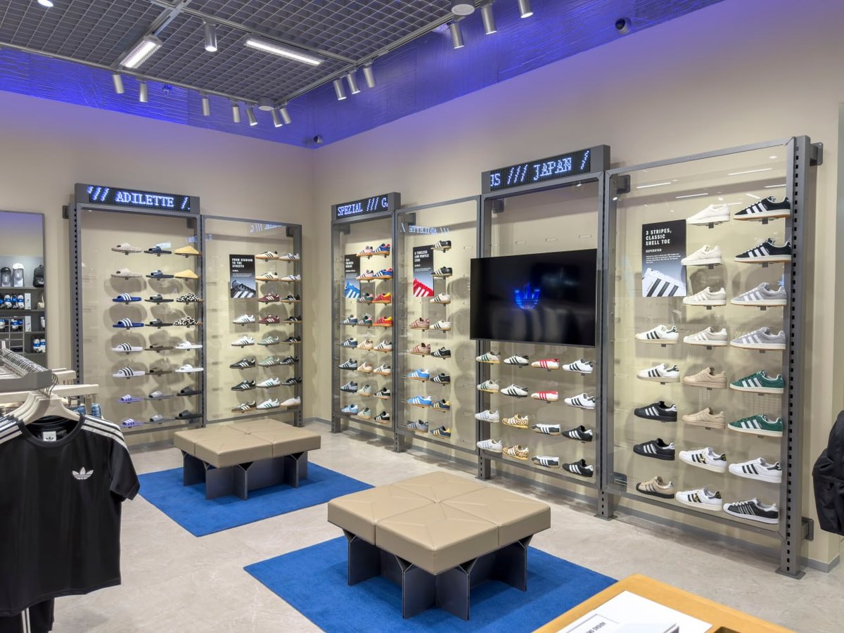 阿迪达斯永旺3新店正式开业 空间升级陈列更丰富