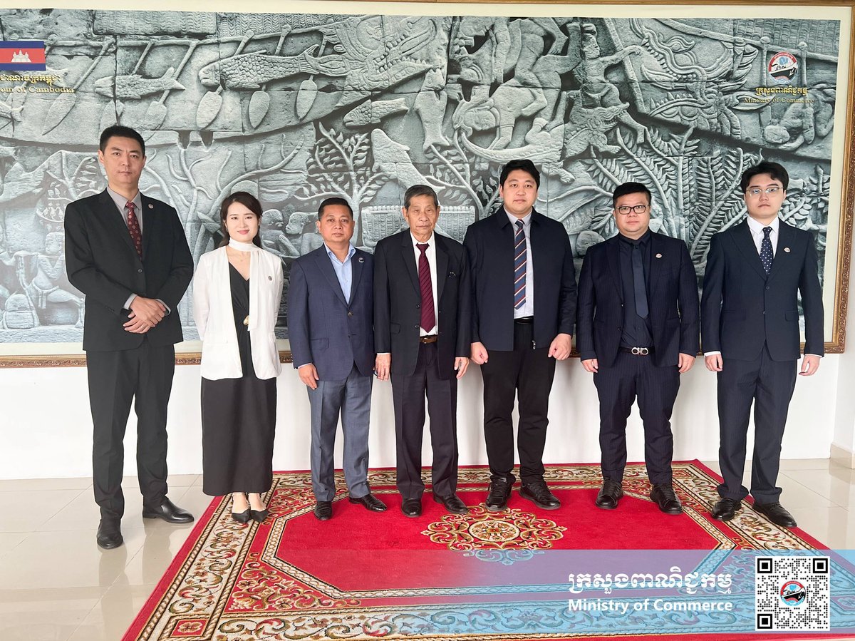 商务部与海口丝路社科院探讨双边市场开发合作