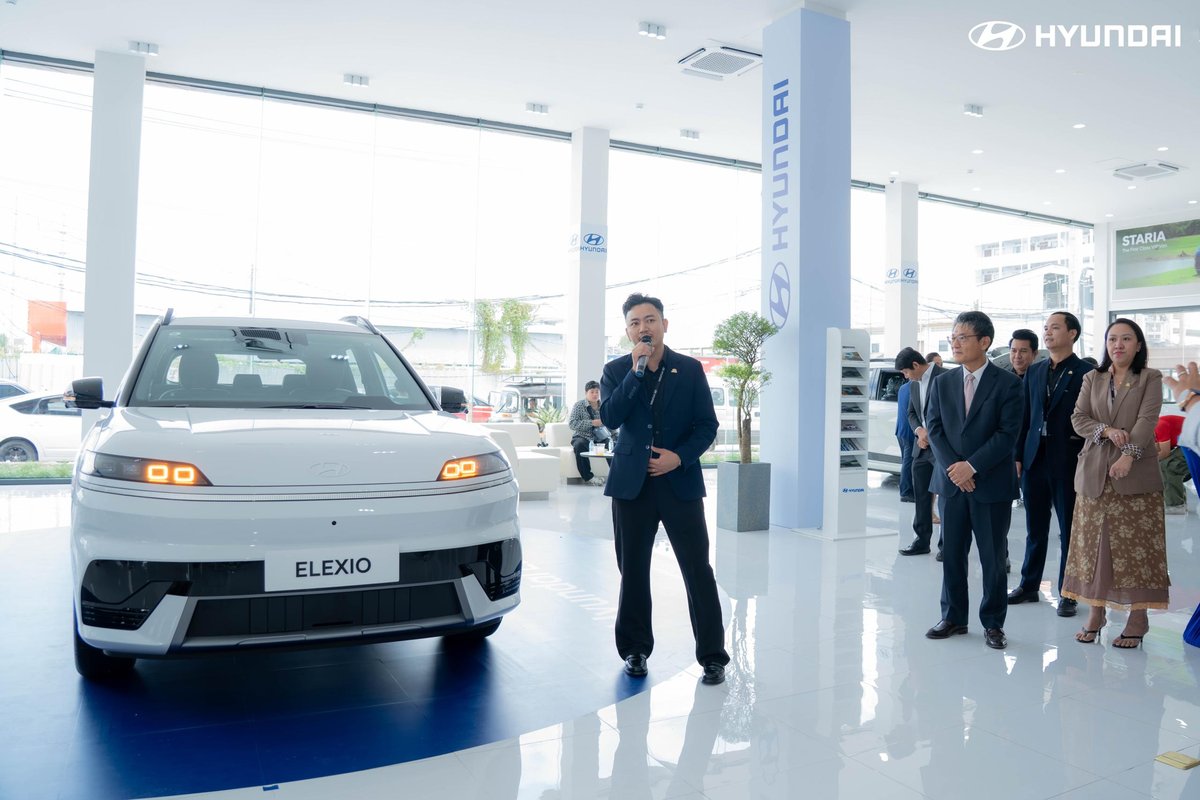 现代汽车森速区新展厅开业 引入ELEXIO新能源车型