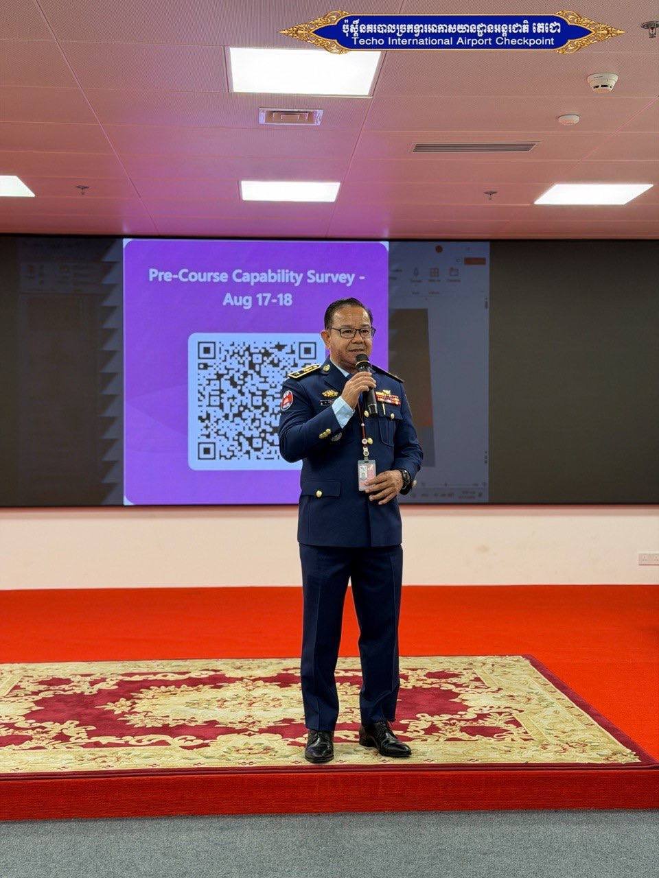 德崇国际机场警方举办反人口贩运培训 强化安保识别能力