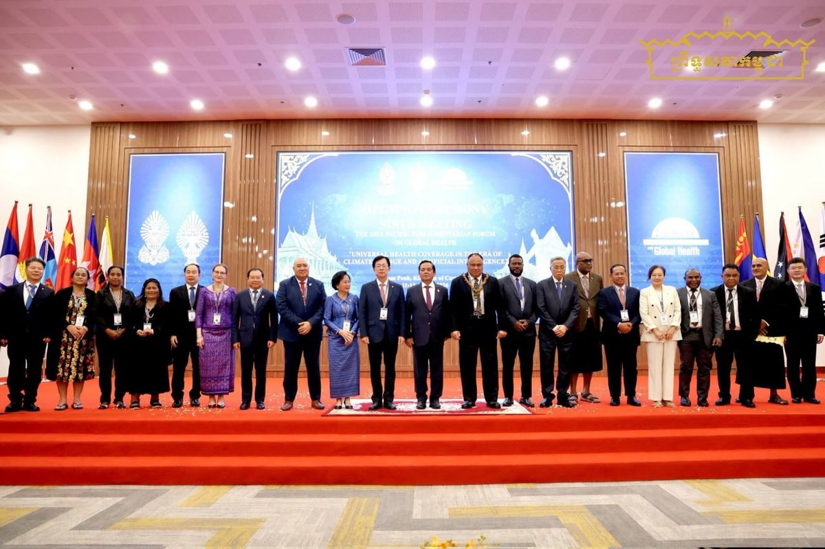 柬埔寨首次举办亚太议会全球健康论坛