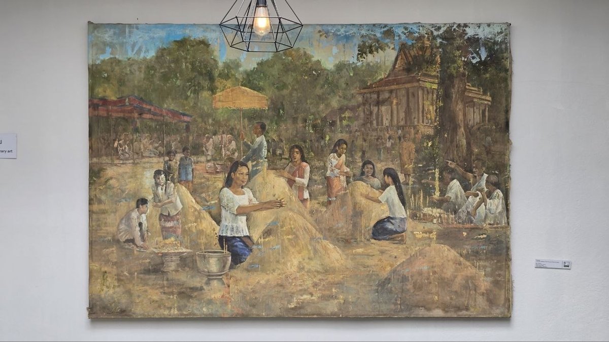 暹粒SAR现代艺术博物馆开幕 重现柬埔寨艺术史
