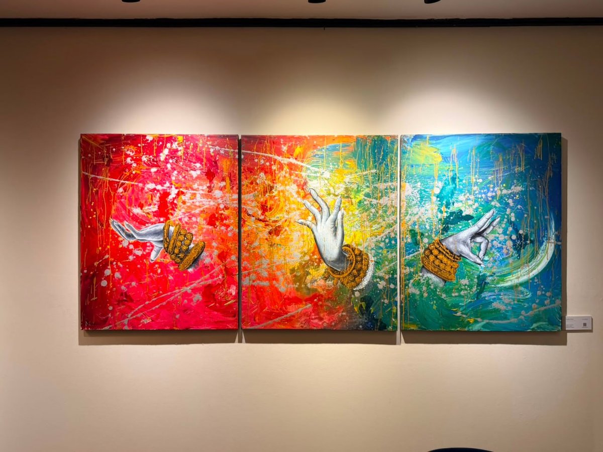艺术家Prom Ponleu作品展在金边索菲特酒店开幕