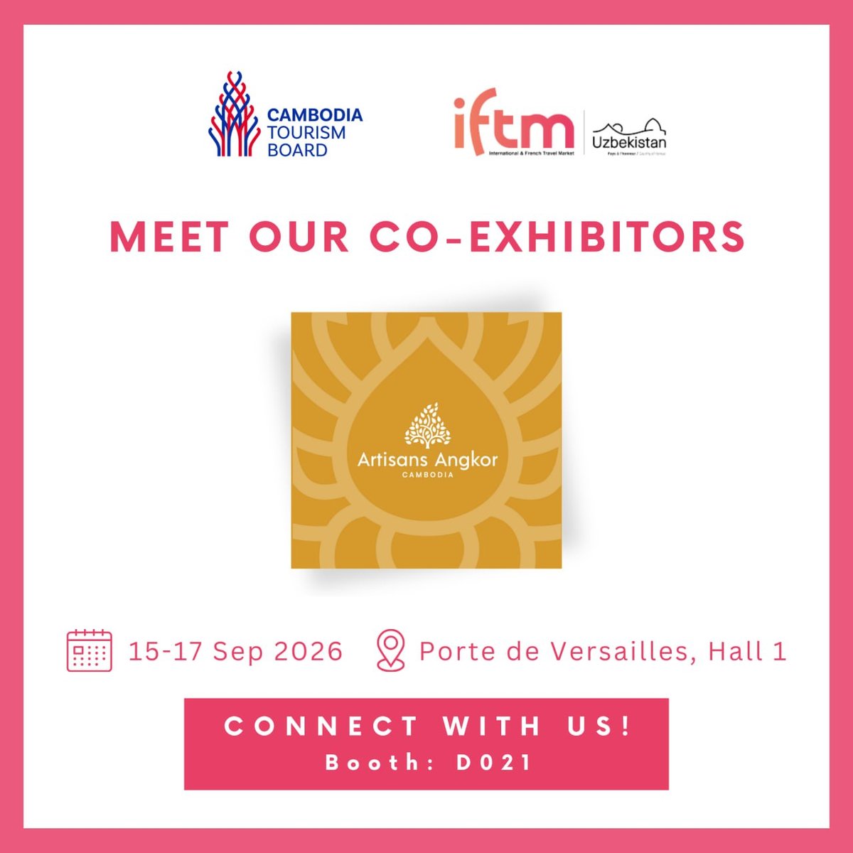 柬埔寨旅游局参加IFTM Top Resa展会 推广高端旅游