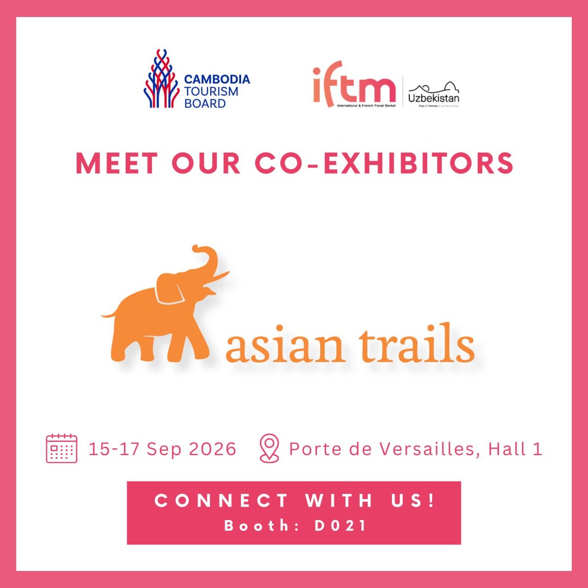 柬埔寨旅游局参加IFTM Top Resa展会 推广高端旅游