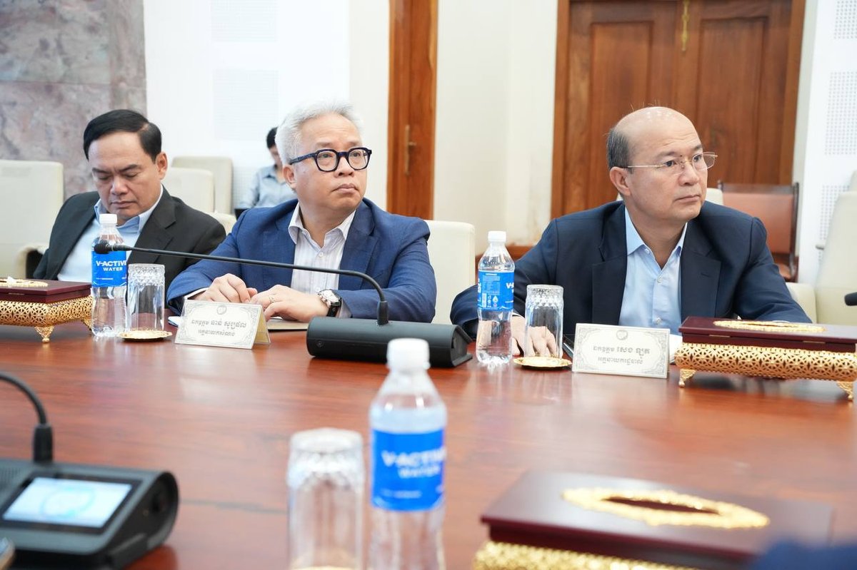柬埔寨国土规划建设部与中国电建昆明院举行会谈,双方就柬埔寨沿