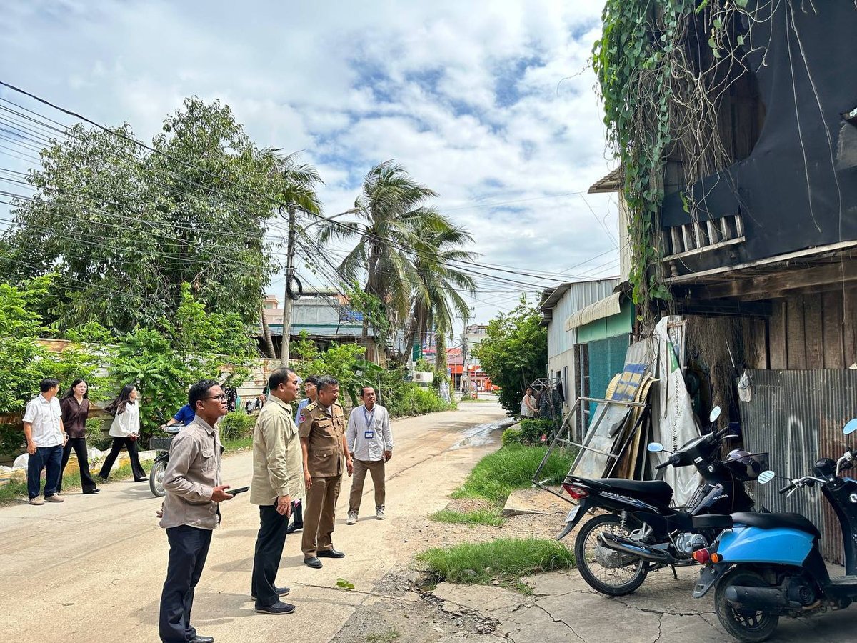 柬埔寨住房总局研讨巴德望市临时安置点住房政策