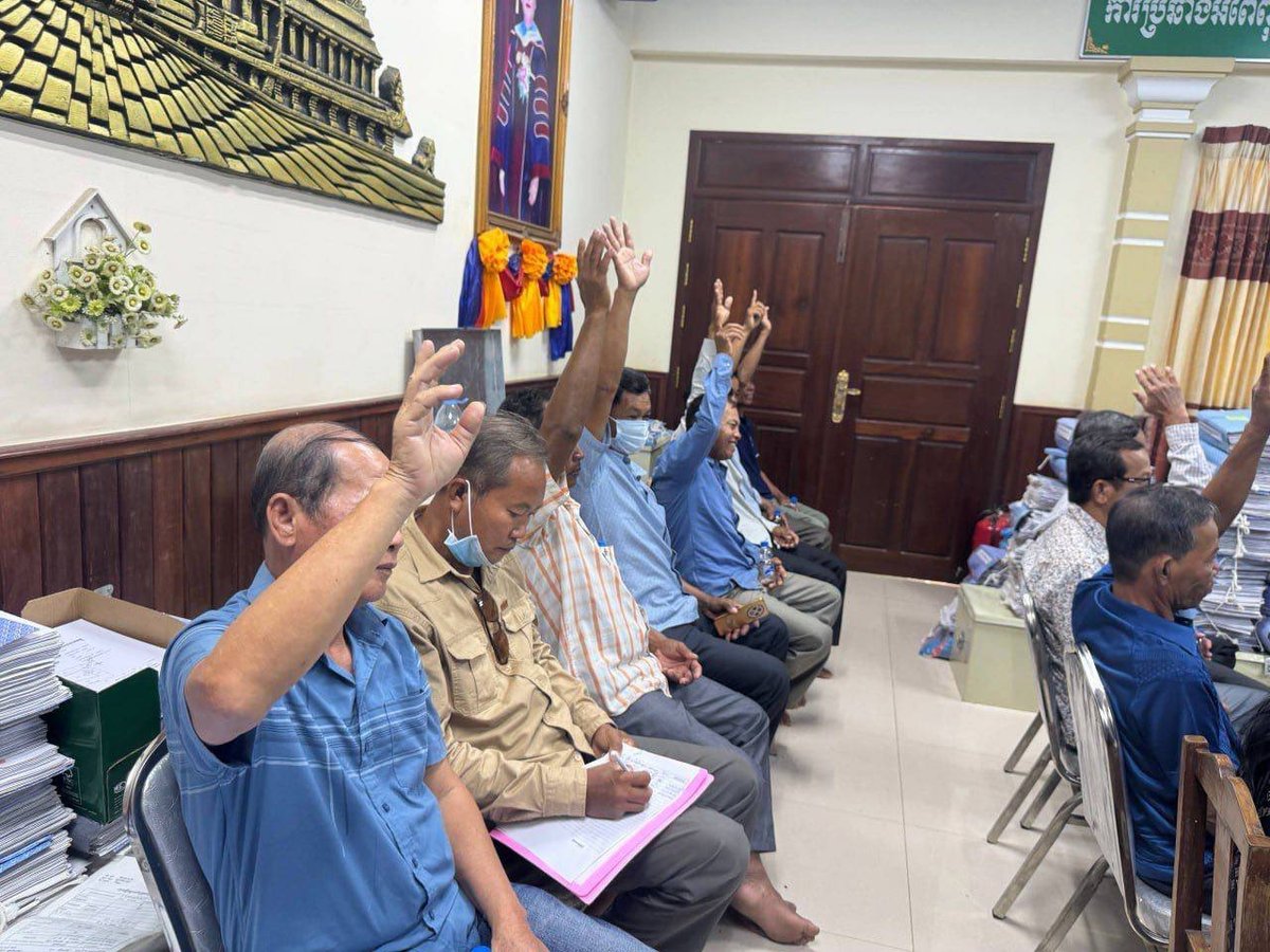 班迭棉吉省波扎乡四村达成共识 扩建268A公路