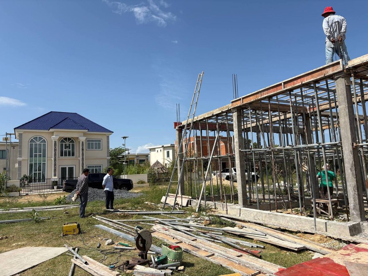 国土规划和建设部视察MCL Villa项目建设进度