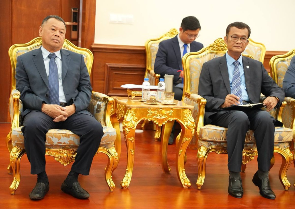 国土规划部与亚洲基金会驻柬代表举行会谈,探讨通过项目合作提升