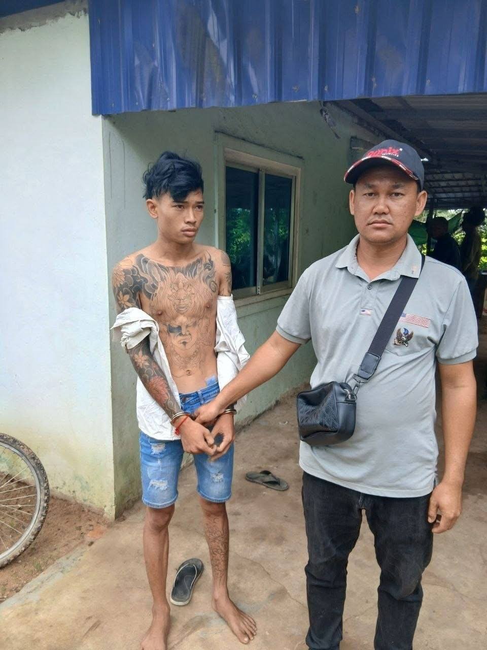 茶胶省警方破获一起暴力伤人案 4名嫌疑人落网