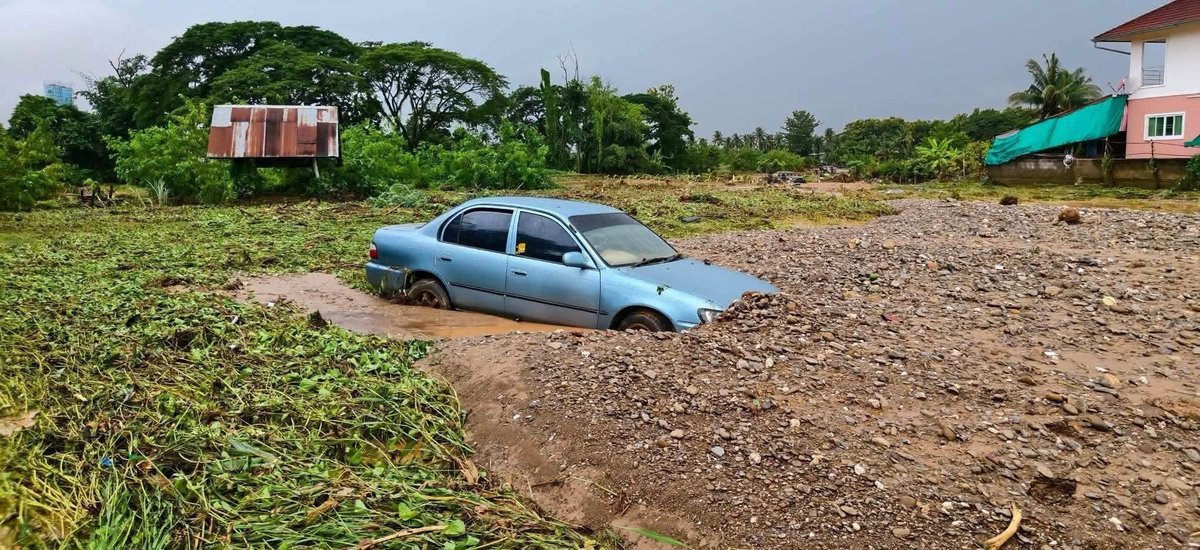 泰国遭遇严重洪灾 降雨持续边境地区需警惕