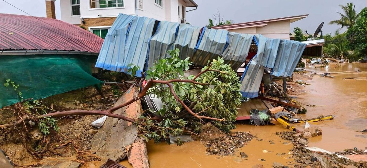 泰国遭遇严重洪灾 降雨持续边境地区需警惕