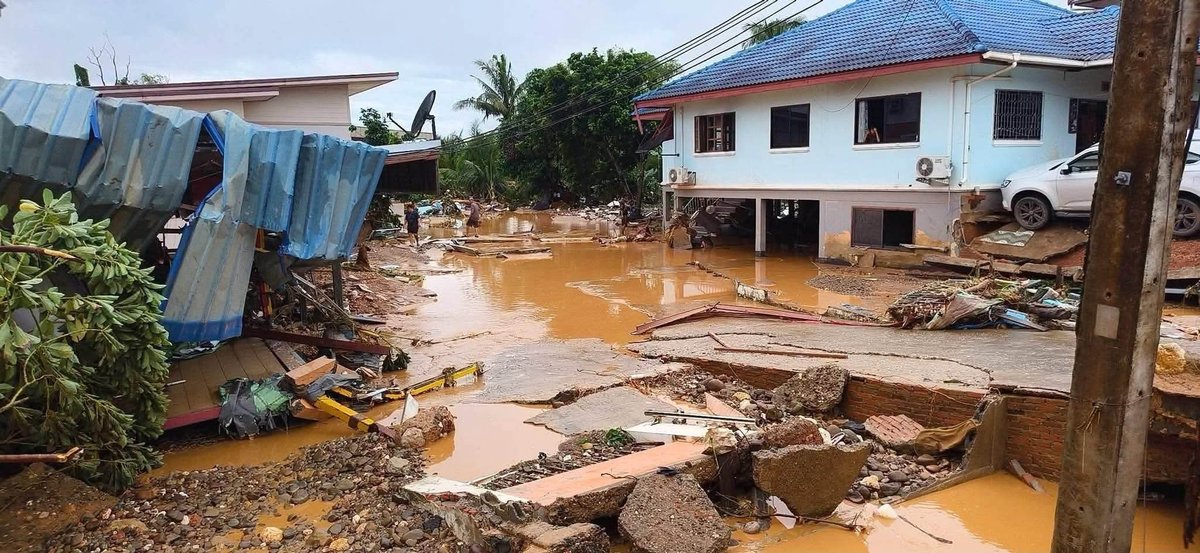 泰国遭遇严重洪灾 降雨持续边境地区需警惕