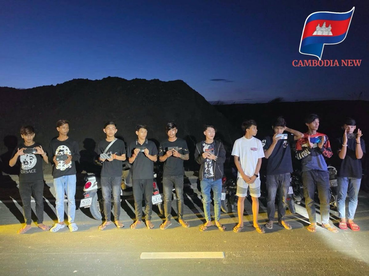 棉芷区警方突击查处非法飙车 30人被捕